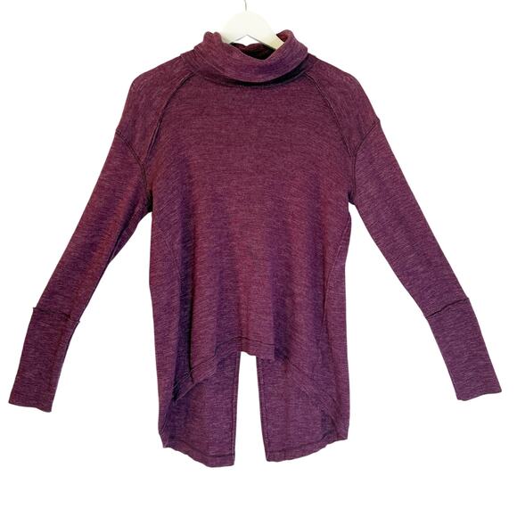 We the Free Cowl Neck Open Back Sweater Size Small Petite - Picture 2 of 6